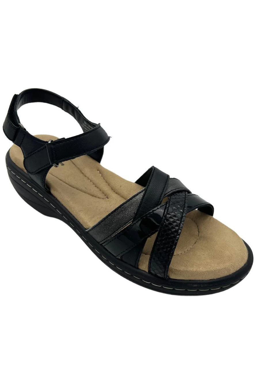 ARRAY Women's Riviera Sandals Black - Medium